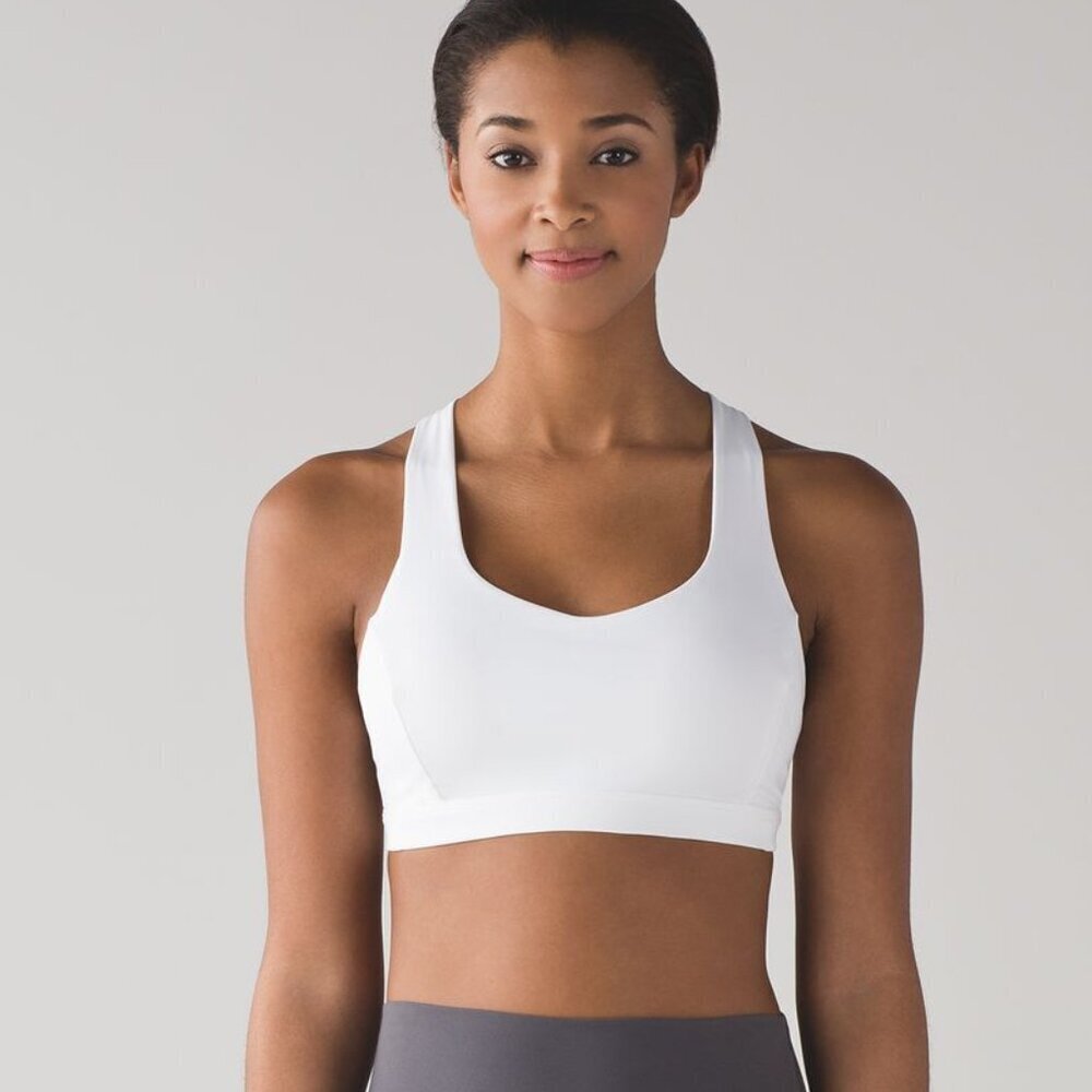 Lululemon Free To Be Serene Bra C/D cup - 10 White